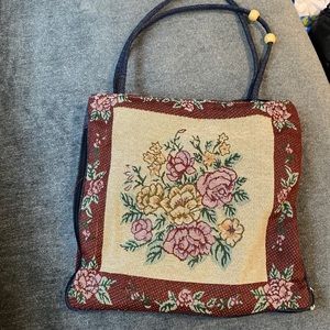 Vintage floral bag